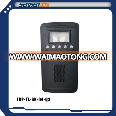 Aluminium Alloy Anti Riot Shield with LED Lights and Speaker